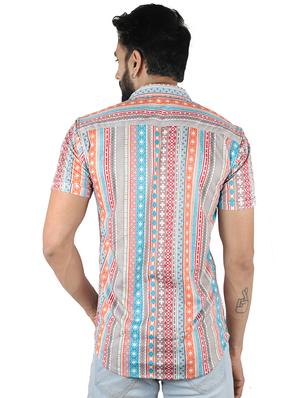 multi colored printed casual shirt - 18509871 - Standard Image - 3