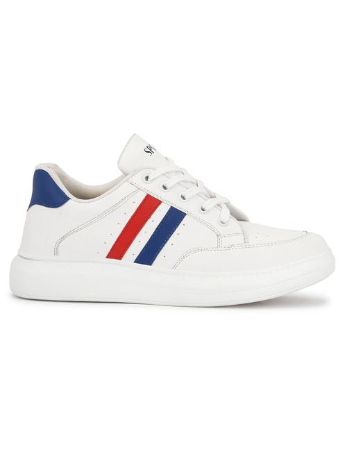 white suede lace up shoes - 18510427 - Standard Image - 1