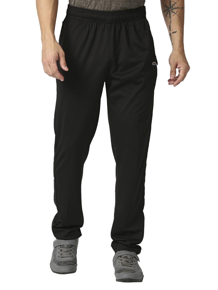 black solid joggers track pant - 18510442 - Zoom Image - 1