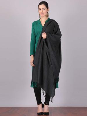 black solid shawl - 18510670 - Standard Image - 2