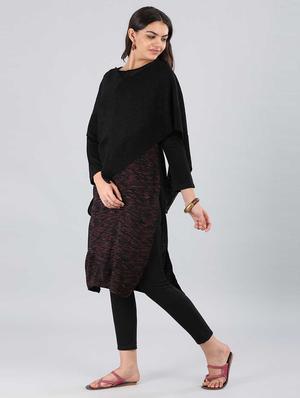 black solid shawl - 18510685 - Standard Image - 2