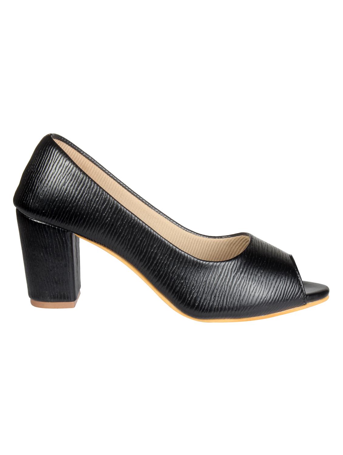 women black slip on pump - 18512413 - Zoom Image - 2