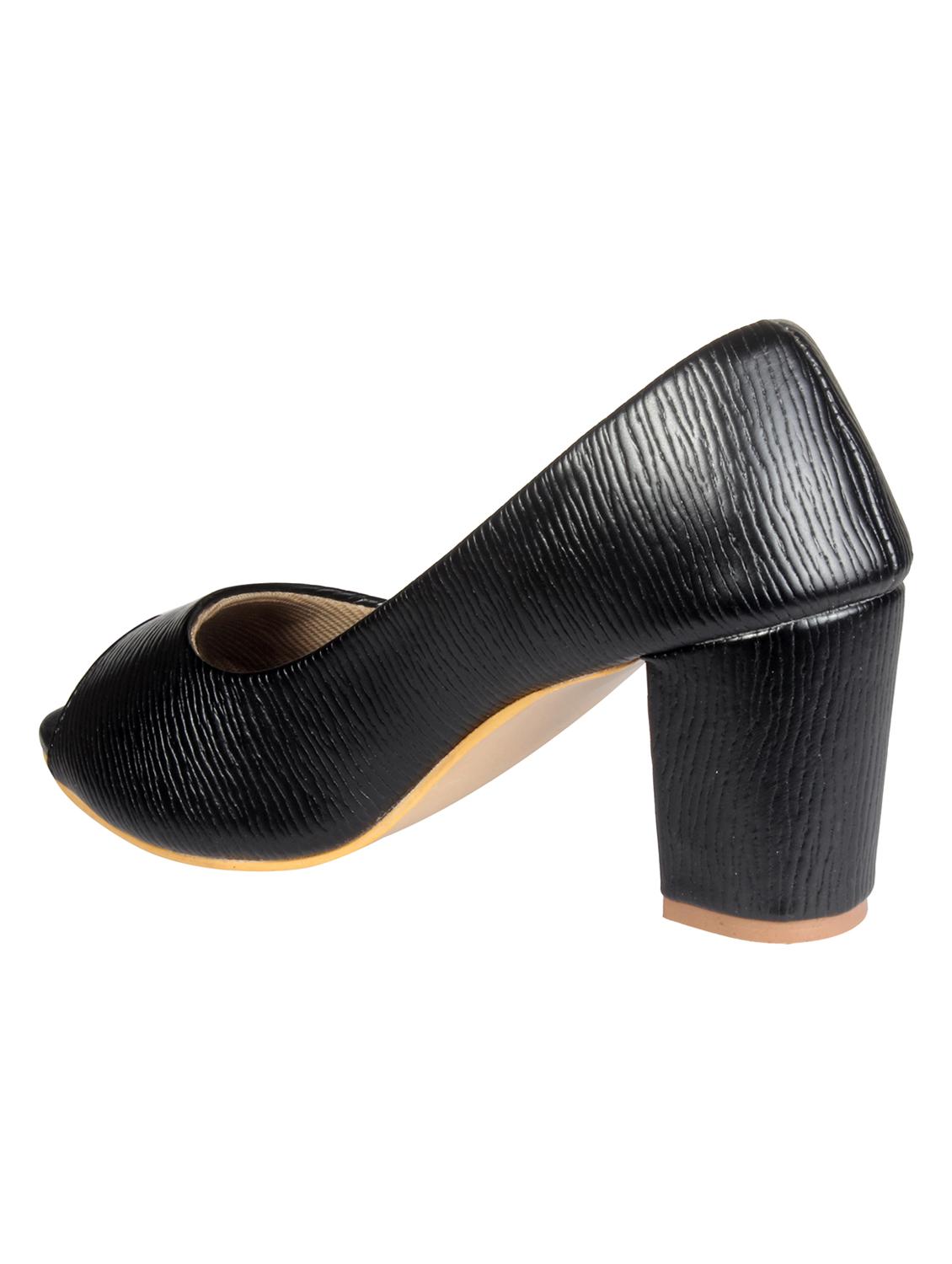 women black slip on pump - 18512413 - Zoom Image - 3