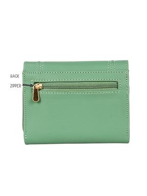 green pvc wallet - 18514935 - Standard Image - 2
