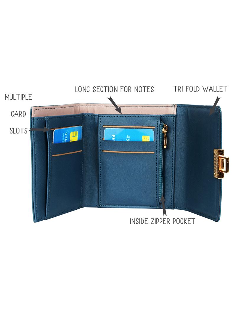 green pvc wallet - 18514946 - Zoom Image - 3