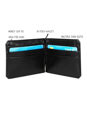 black pvc wallet - 18514990 - Standard Image - 3