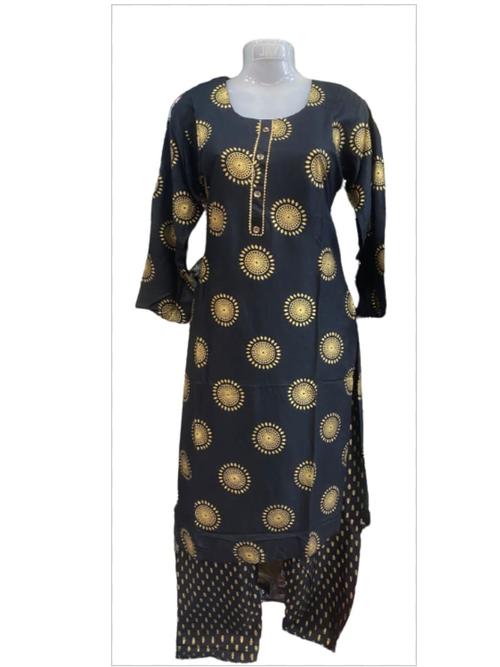 women kurta palazzo set - 18515014 - Standard Image - 1
