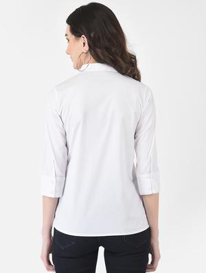 three quarter sleeved typographic shirt - 18515749 - Standard Image - 3
