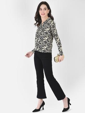 concealed placket abstract printed shirt - 18515750 - Standard Image - 4