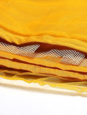 embroidered semi-stitched lehenga choli with dupatta - 18515796 - Standard Image - 7