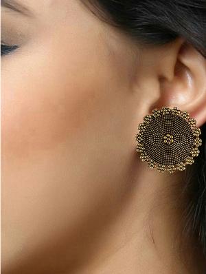 pack of 3 studs earring - 18516649 - Standard Image - 4