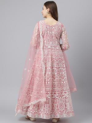 embroidered unstitched suit set - 18518592 - Standard Image - 4
