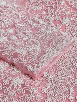 embroidered unstitched suit set - 18518592 - Standard Image - 6
