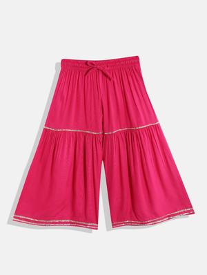 girls floral kurta sharara set - 18518645 - Standard Image - 3