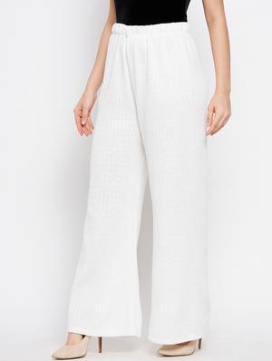 solid straight palazzo - 18519412 - Standard Image - 3