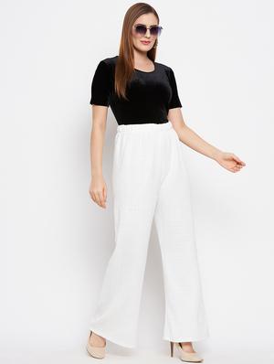 solid straight palazzo - 18519412 - Standard Image - 5