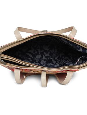 pink floral regular handbag - 18519582 - Standard Image - 3