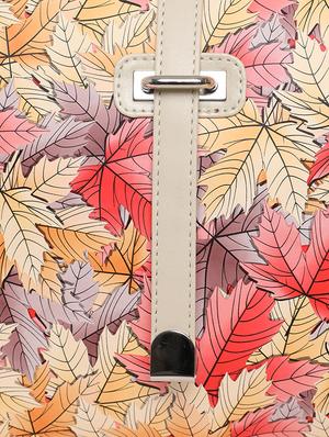 pink floral regular handbag - 18519582 - Standard Image - 4