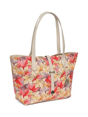 pink floral regular handbag - 18519582 - Standard Image - 5