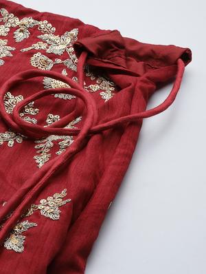 lehenga and choli with zari, sequence and embroidery work and dupatta - 18519644 - Standard Image - 4