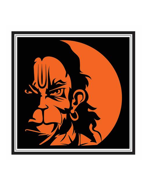 wall decal art prints on mdf board for decor (12x12 inches) unframed & without glass - 18521072 - Standard Image - 1