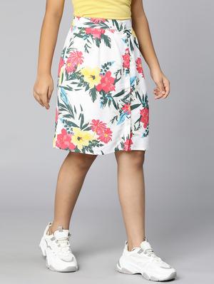 girls printed skirt - 18523549 - Standard Image - 3
