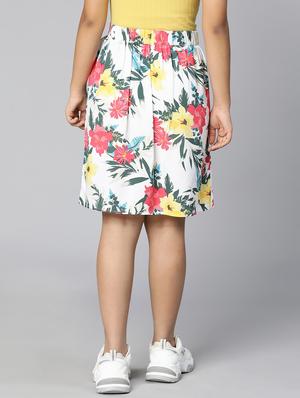 girls printed skirt - 18523549 - Standard Image - 4