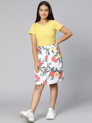 girls printed skirt - 18523549 - Standard Image - 5