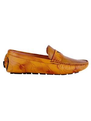 mens tan slip on loafer - 18524105 - Standard Image - 3