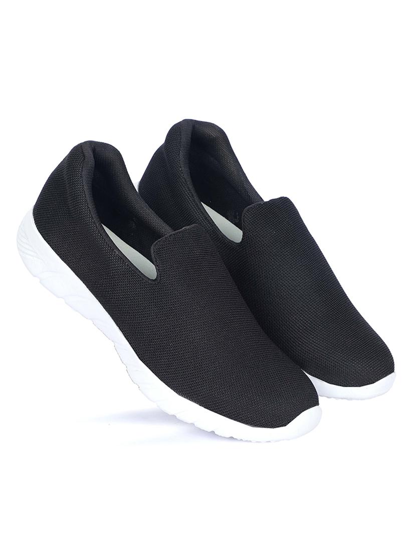 mens black slip on sport shoe - 18524114 - Zoom Image - 3