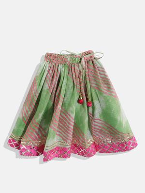girls gota work lehnga choli set - 18524491 - Standard Image - 3