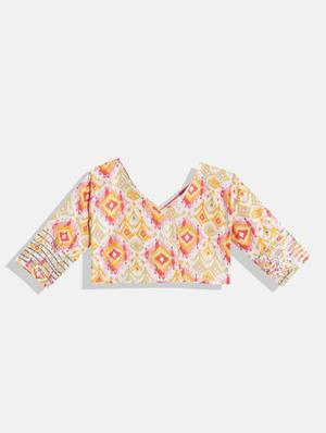 girls gota work lehnga choli with dupatta - 18524492 - Standard Image - 2