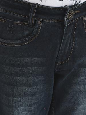 boys black washed denim jean - 18526046 - Standard Image - 5
