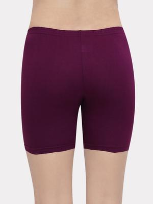 high rise solid boy shorts panty - 18526243 - Standard Image - 4