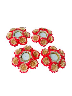embellished diwali diya set - 18528399 - Standard Image - 3