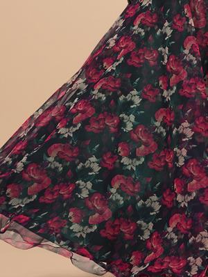 floral semi-stitched lehenga and choli with dupatta - 18528903 - Standard Image - 4