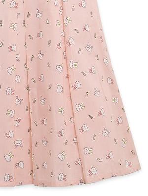 girls printed frock - 18529136 - Standard Image - 4