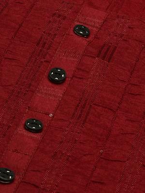 self design kurta pant set - 18532017 - Standard Image - 6