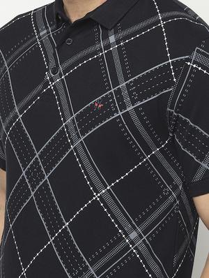 check print polo t-shirt - 18532176 - Standard Image - 5