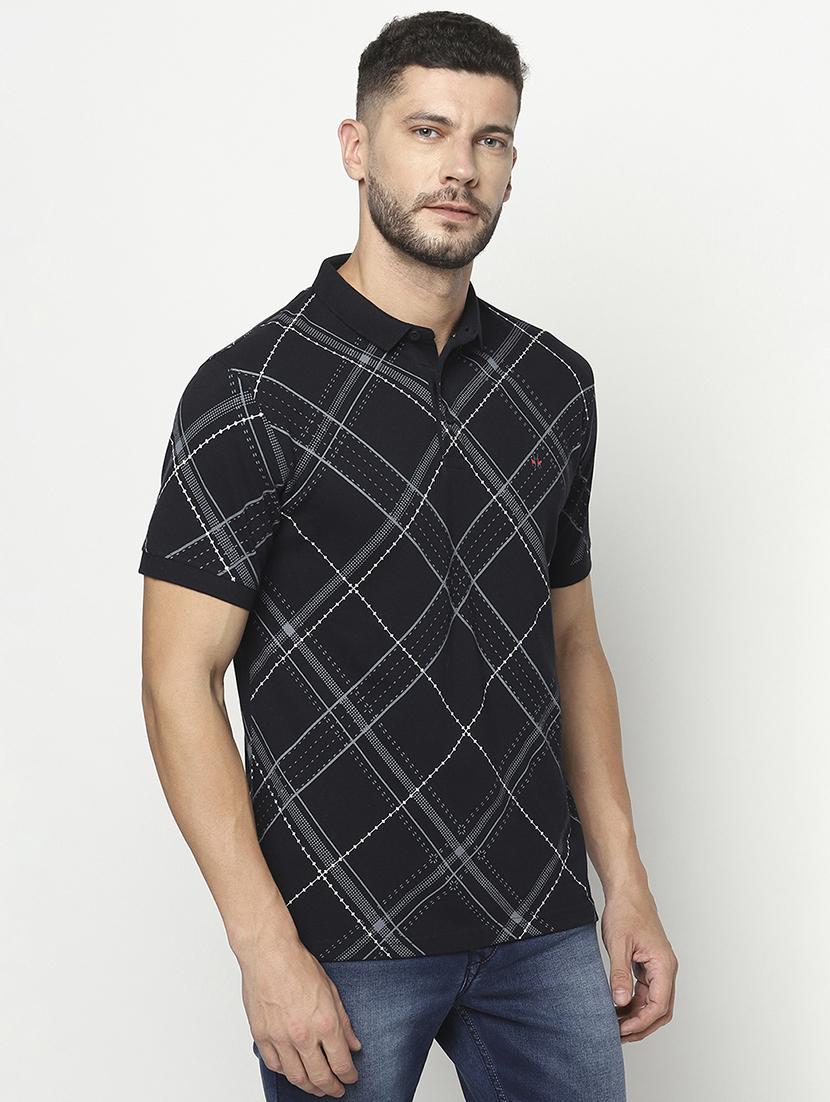 check print polo t-shirt - 18532176 - Zoom Image - 2