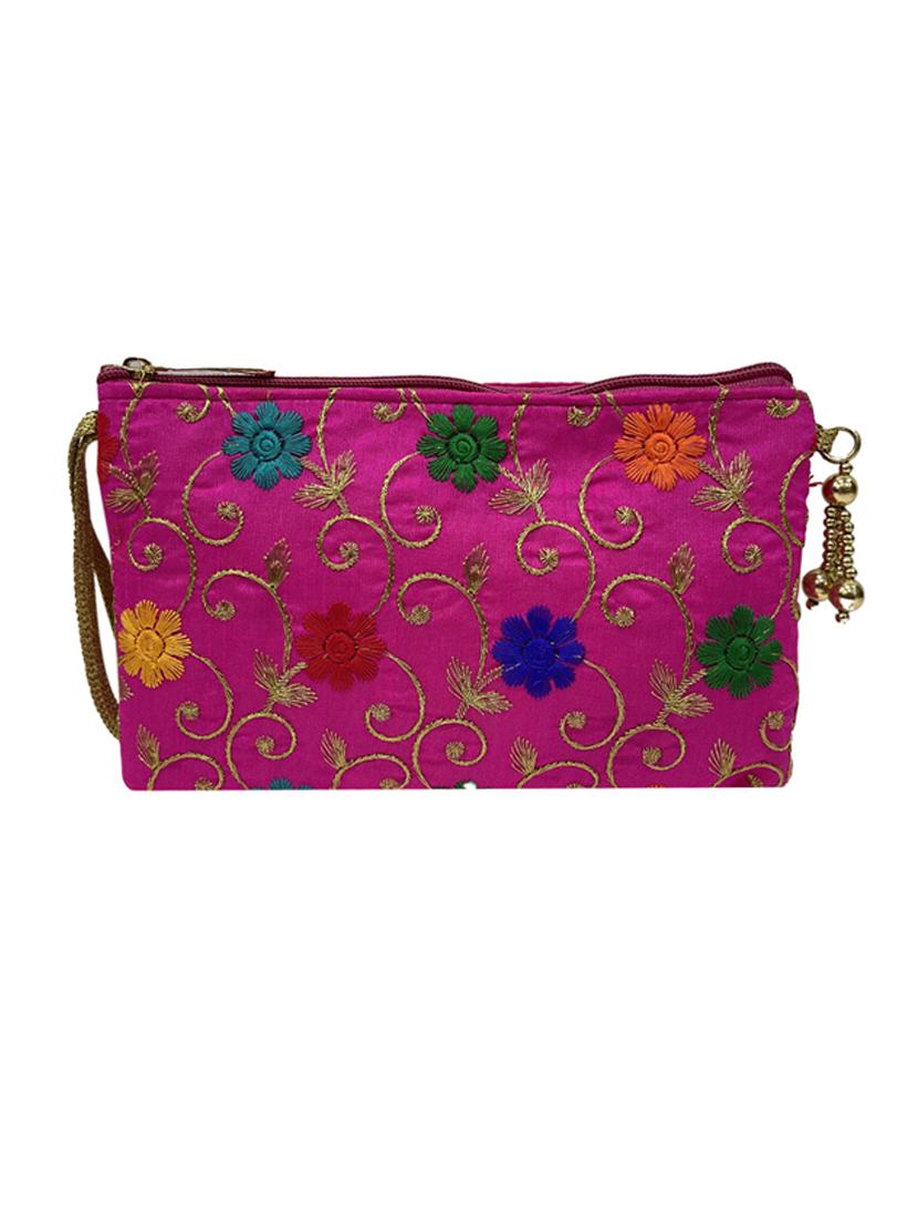 embroidered regular clutch - 18533354 - Zoom Image - 2