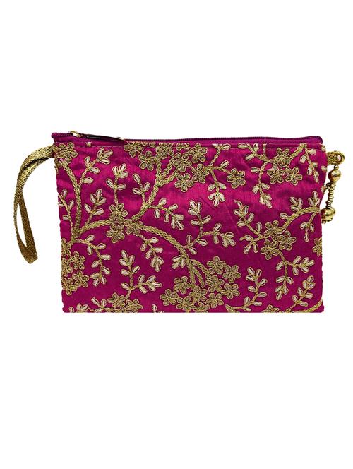 embroidered regular clutch - 18533358 - Very Small Image - 1