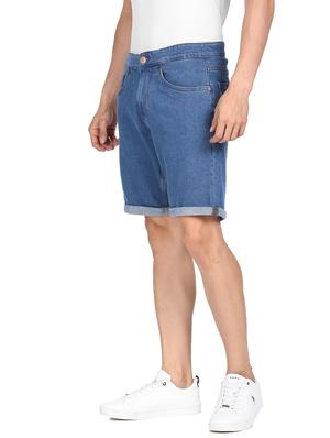 mid rise denim short - 18541742 - Standard Image - 2