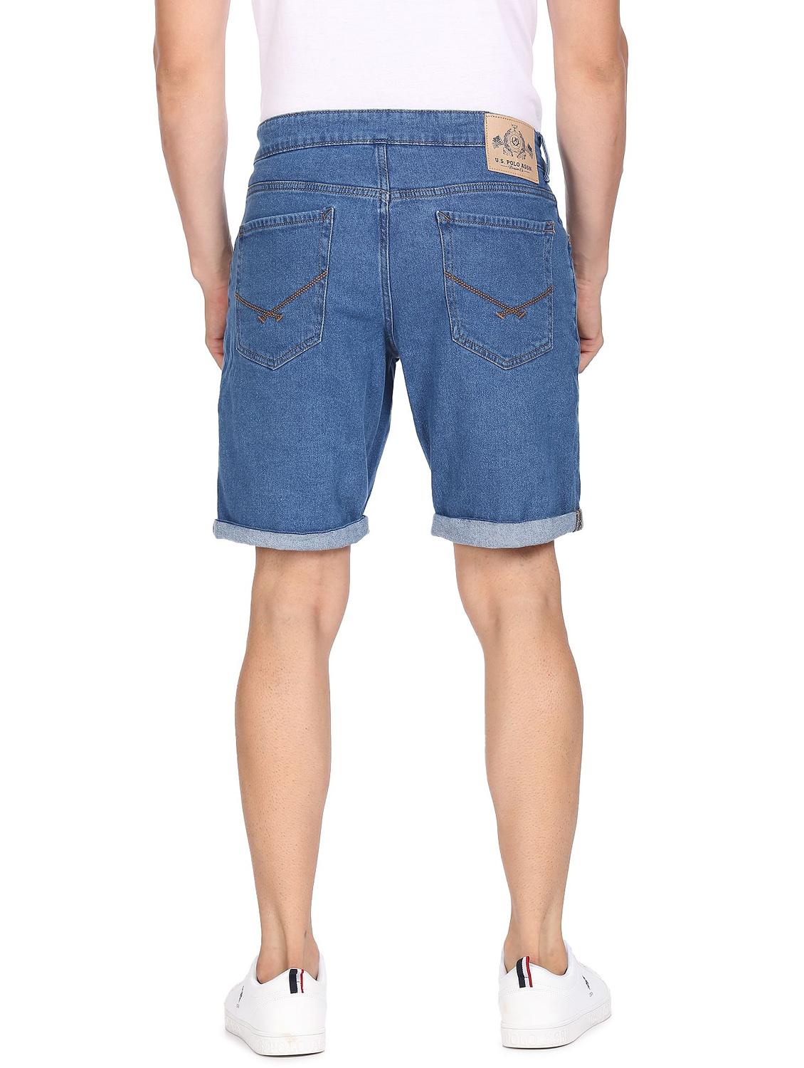 mid rise denim short - 18541742 - Zoom Image - 3