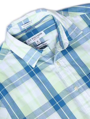 green checkered casual shirt - 18542989 - Standard Image - 6