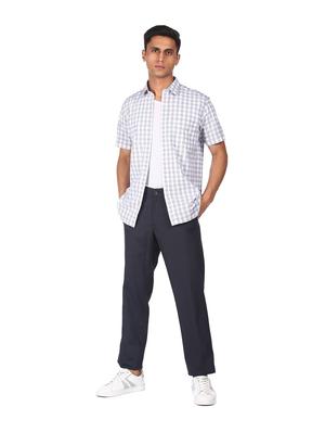 white checkered casual shirt - 18543685 - Standard Image - 4