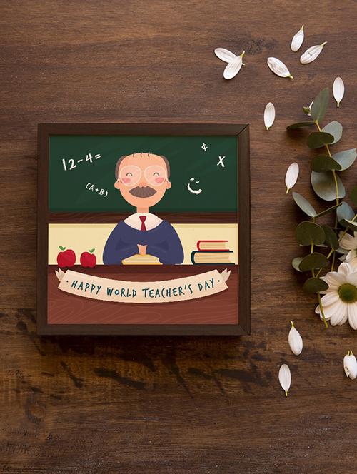 wooden photo frame - 18552522 - Standard Image - 1
