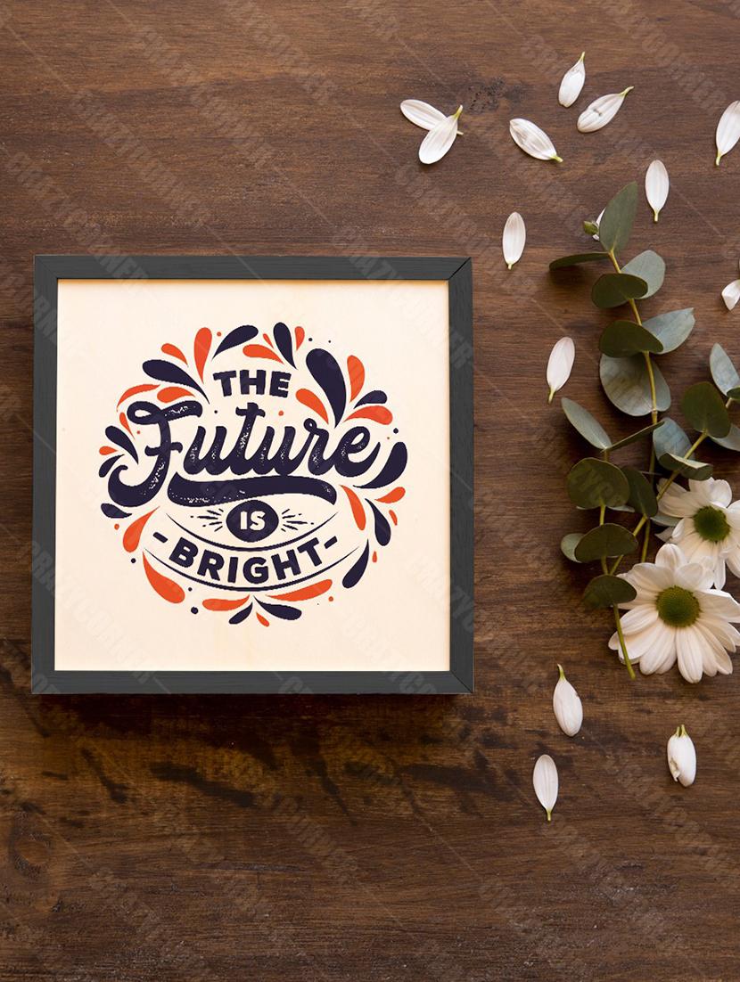 wooden photo frame - 18552540 - Zoom Image - 1