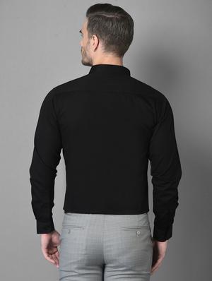 solid formal shirt - 18559982 - Standard Image - 4