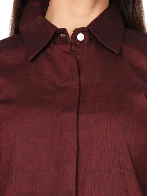 long sleeved solid shirt - 18560030 - Standard Image - 5